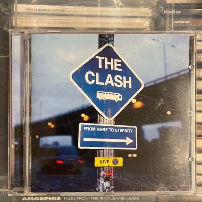 THE CLASH - From Here To Eternity Live cd