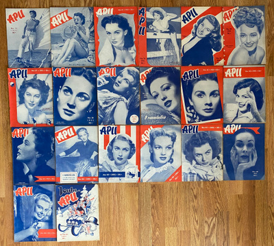 Apu lehtiä (20 KPL) vuodelta 1951