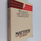 R. T. France : The Gospel According to Matthew - pikkukuva 1