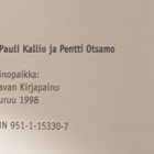 FC PALLOSEURA - NURMIKENTTIEN KUTSU Kallio, Otsamo 1998 - pikkukuva 4
