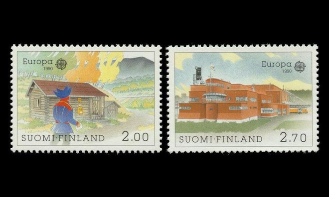1105-6 ** Europa postirakennuksia (1990)