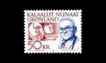 Grönlanti 222 ** Tunnettuja grönlantilaisia 50 kr (1991)