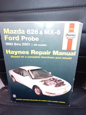 Auton korjausopas : MAZDA 626 & MX-6 FORD PROBE ( SIS POSTIK