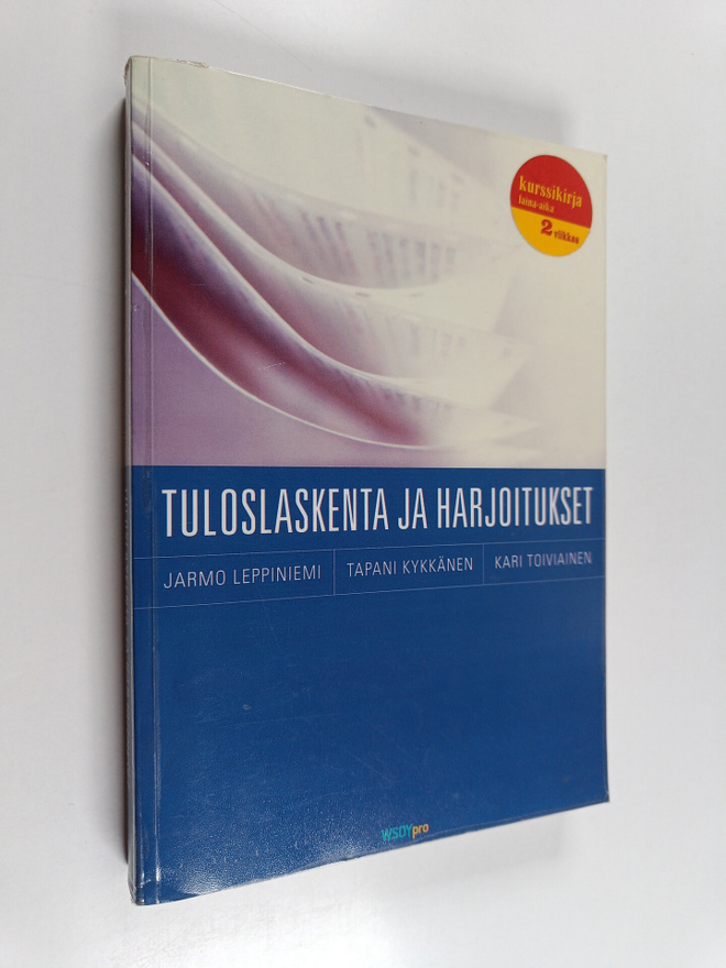 Jarmo Leppiniemi : Tuloslaskenta ja harjoitukset