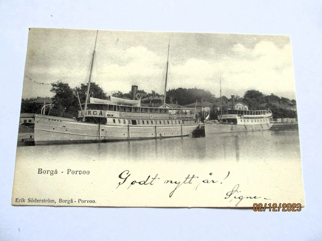 Porvoo höyrylaivat - 1902