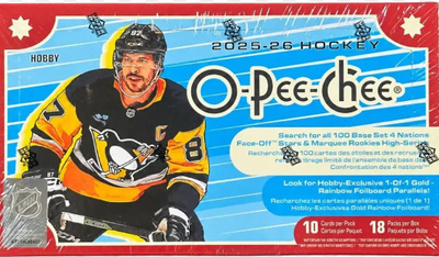 O-Pee-Chee 2025-26 base ja erikoiskortteja