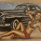 Pin-up kylttejä 5 kpl - pikkukuva 5
