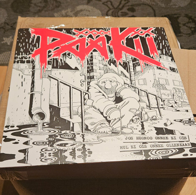 Pää kii:jos huonoo onnee ei ois.. Vinyyli