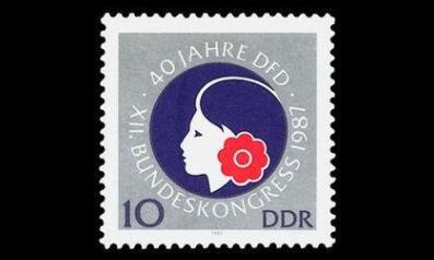 DDR 3079 ** Naisjärjestö 40v (1987)