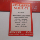 K 6 Jenkki Mestaruus sarja -72 # 196 L-E Sahlström VPS - pikkukuva 2