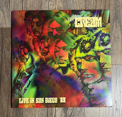 Cream - Live in San Diego '68 2LP Bootleg