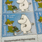 Todella siisti Nukkamuumi postimerkki-arkki v.2004,kts! - pikkukuva 3