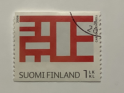 1910 /  2008 Suomalaista taidetta I o leimattu