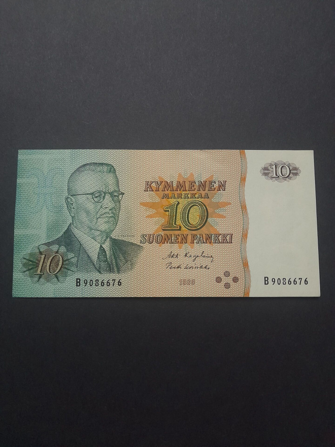 10 markkaa 1980 tähti