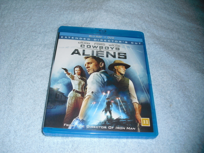 COWBOYS & ALIENS (Harrison Ford) BD+DVD***