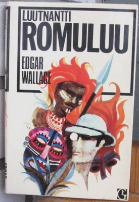 Edgar Wallace: Luutnantti Romuluu, Gummerus 1969. 3p. 216 s.