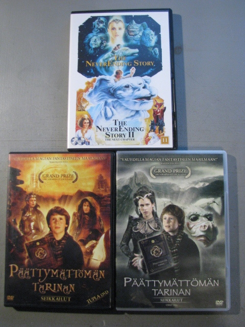 PÄÄTTYMÄTÖN TARINA 1 & 2 / SEIKKAILUT 1 - 4