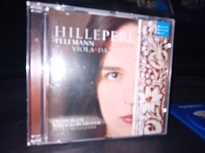 SACD Hille Perl  :  Telemann concertos Viola da gamba