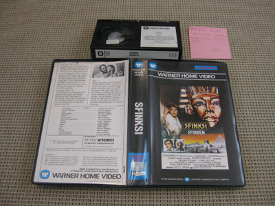 Sfinksi-Beta (FIx, Warner Home Video, Frank Langella, 1981)