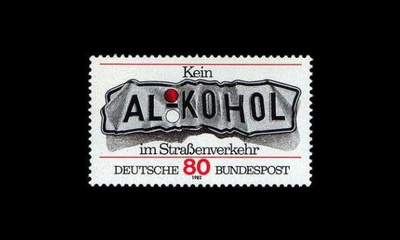 Saksa 1145 ** Ei alkoholia liikenteeseen (1982)