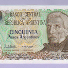 Argentiina 50 Pesos v.1985 UNC P-314 - pikkukuva 1