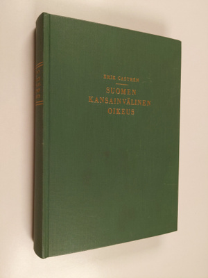 Erik Castren : Suomen kansainvälinen oikeus