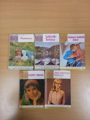 9 kpl Kultasarja 1972-1979