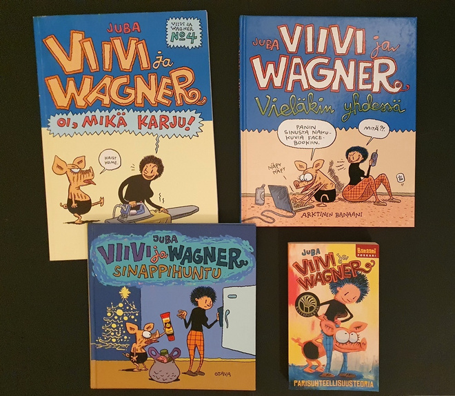 Viivi ja Wagner sarjakuvia 6 kpl