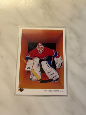 1990-91 Upper Deck Checklist Patrick Roy #317