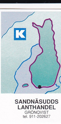 Sandnäsundds Lanthandel. Grönqvist, Kesko,  s107