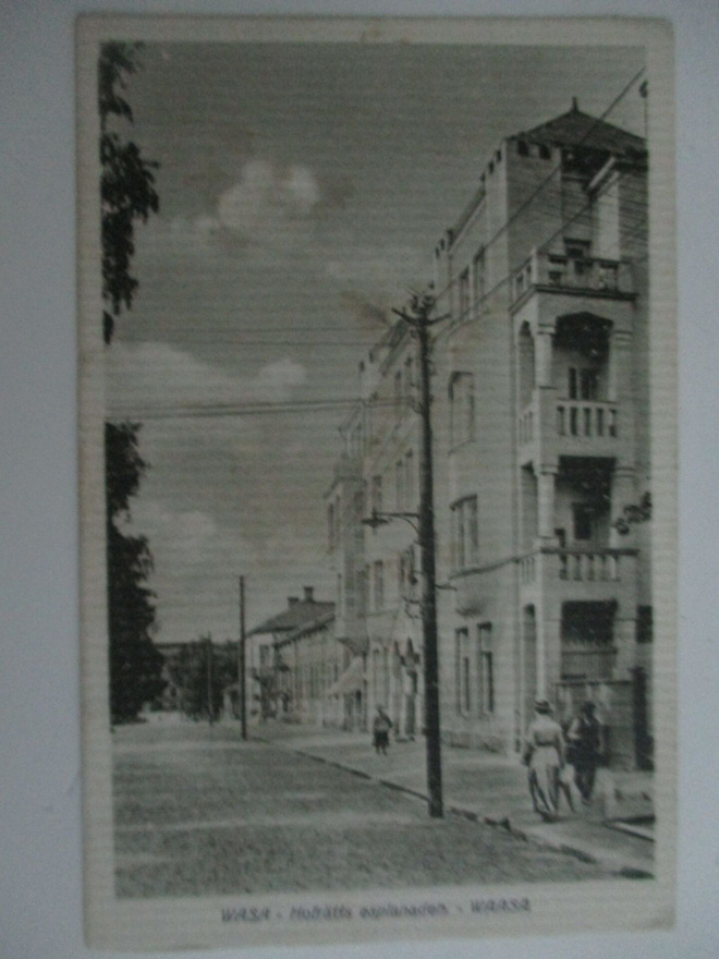 VANHA POSTIKORTTI - WASA HOVRÄTTSESPLANADEN (PK30-2)