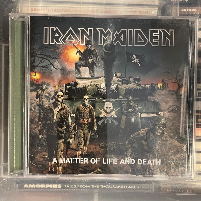 IRON MAIDEN - A Matter Of Life And Death cd