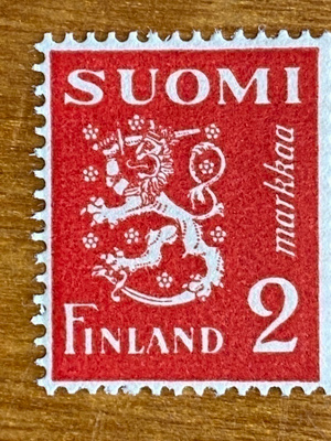 LEIJONAMALLI 1930 2MARKKAA**