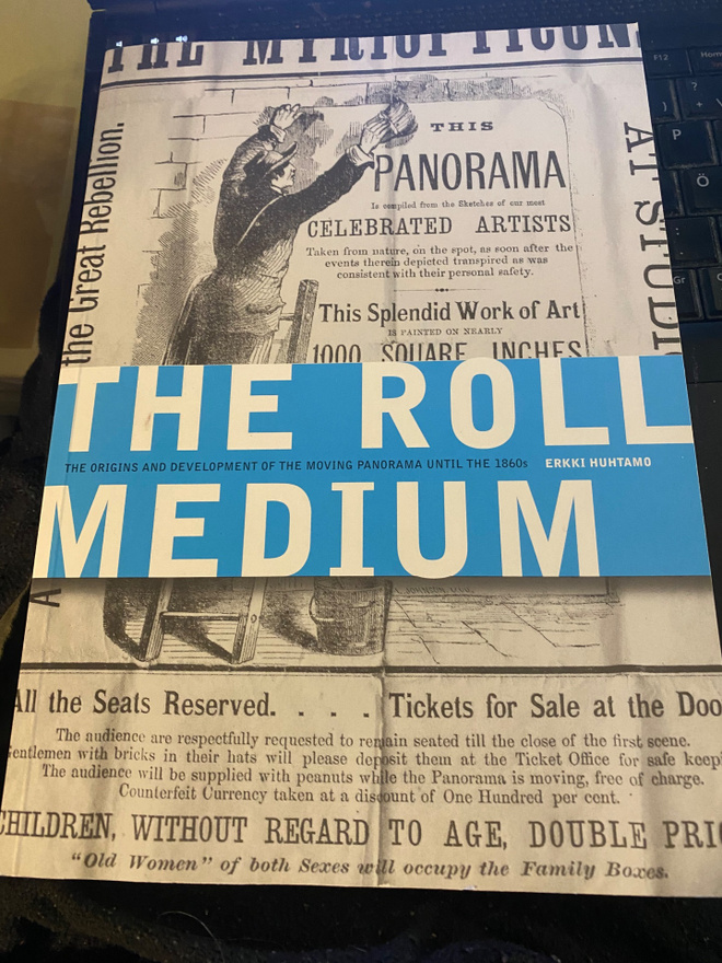 Erkki Huhtamo: The Roll Medium+ Virtuaalisuuden arkeologia