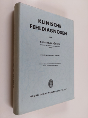 M. Burger : Klinische Fehldiagnosen