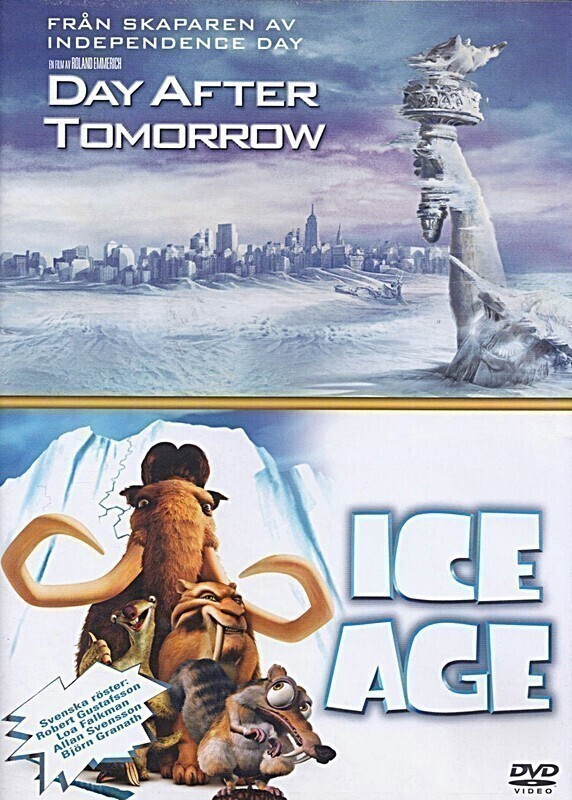 Day After Tomorrow / Ice Age Tuplapakkaus 2-Disc (DVD) -50%