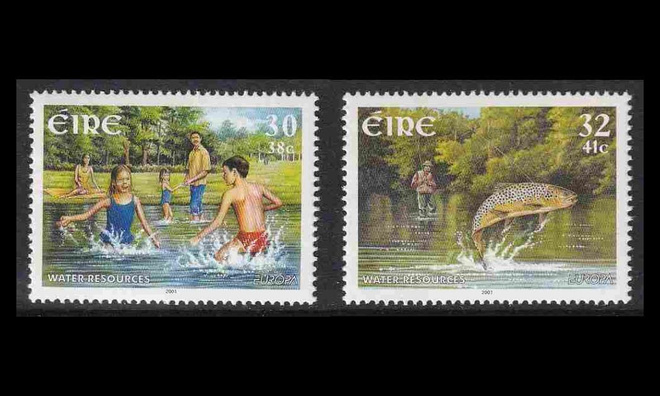 Irlanti 1337-8 ** Europa vesi (2001)