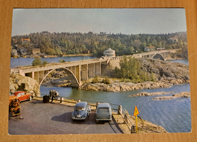 Naantali, silta, kulkematon, 1960-luvulta