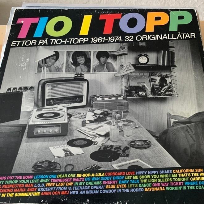 TIO I TOPP: Ettor tio-i- topp 1961-1974* 32 original låtar