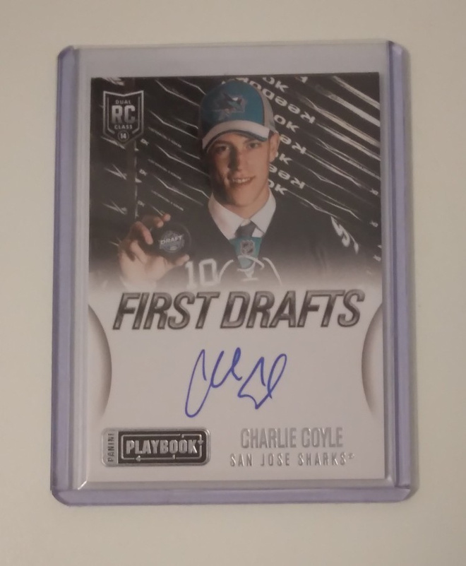 13-14 Playbook Charlie Coyle Signature RC