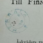 Ukkoskortti HERRALA -kaksirengasleimalla 1889 - pikkukuva 2