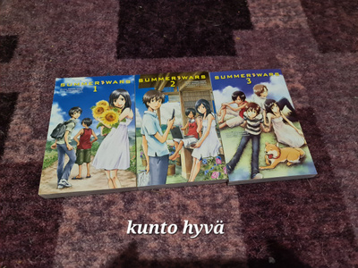 Summer Wars 1-3 (koko sarja) Suomeksi