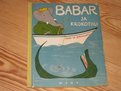 de Brunhoff, Jean: Babar ja krokotiili 1.p skk v. 1962