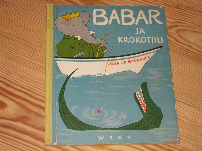 de Brunhoff, Jean: Babar ja krokotiili 1.p skk v. 1962