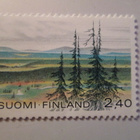 POSTITUORE POSTIMERKKI MAISEMA SUOMEN LAPISTA 2,40 MK - pikkukuva 1