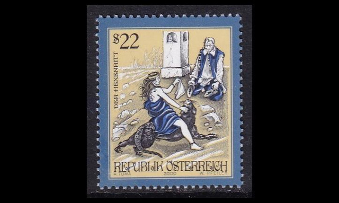 Itävalta 2308 ** Satuja ja legendoja 22 S (2000)