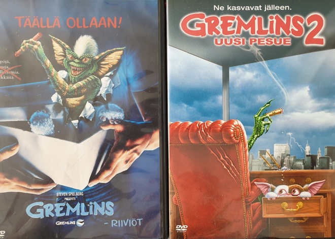 Gremlins 1 + 2, Joe Dante + Steven Spielberg 1984, 1990