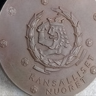 Leijona kuvalla Kansalliset Nuoret 40 luvulta mitali - pikkukuva 1