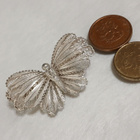 1954 Design E.Jyrinki Hopea filigraani perhonen solki - pikkukuva 5
