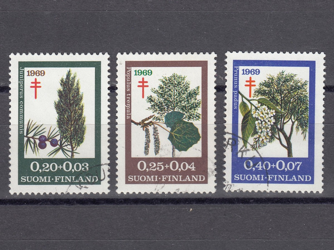 1969 Lape 657 - 659 Tuberkuloosi